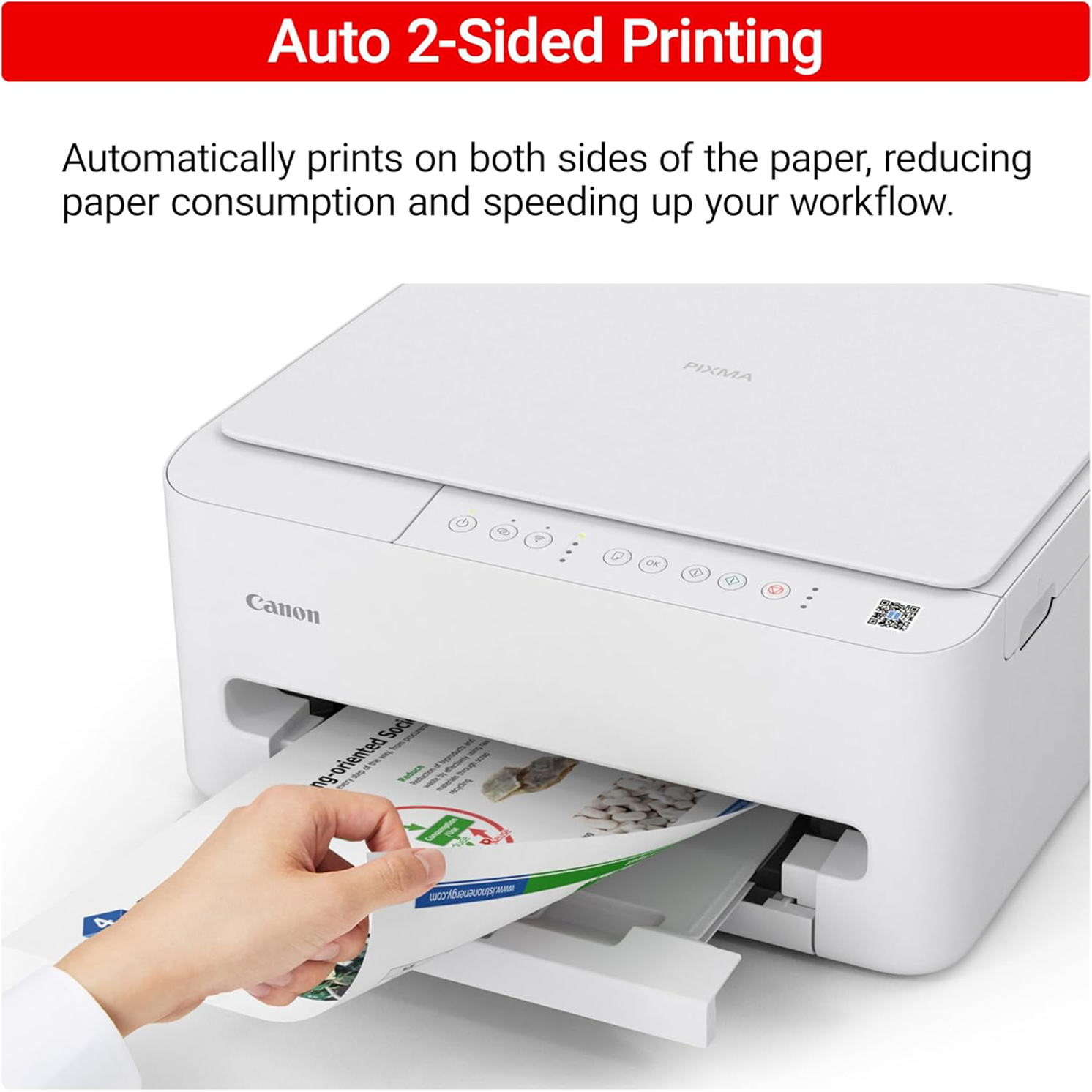 Canon PIXMA TS4320 Wireless Color Inkjet Printer for Duplex Printing - Image 6