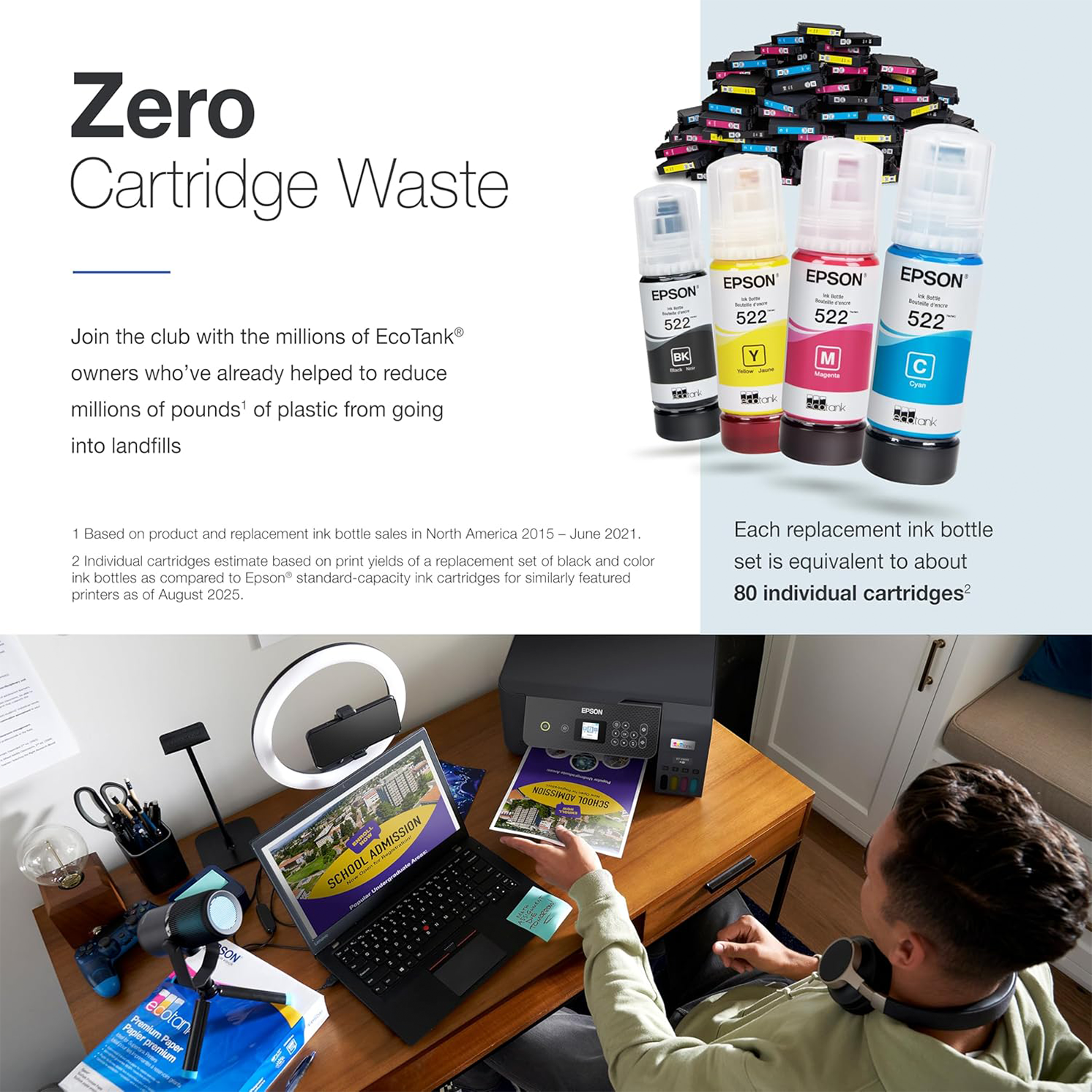 Epson EcoTank ET-2803 Wireless Color - Image 5